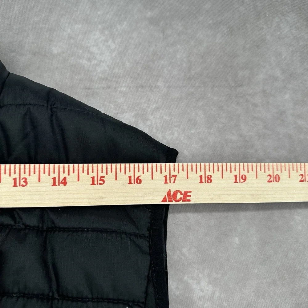 DEWALT Hybrid Vest Mens XLarge Black Quilted Softshell Full Zip